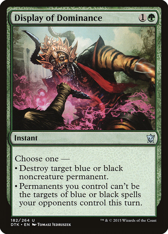Display of Dominance [Dragons of Tarkir] Foil