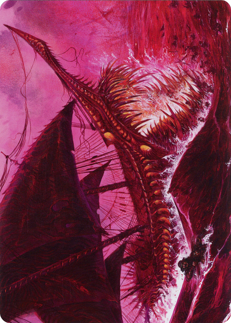 Marauding Dreadship // Marauding Dreadship  [March of the Machine Art Series] (Borderless)