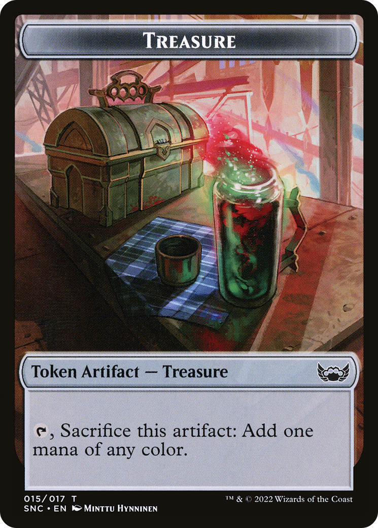 Treasure  [Streets of New Capenna Tokens] Foil