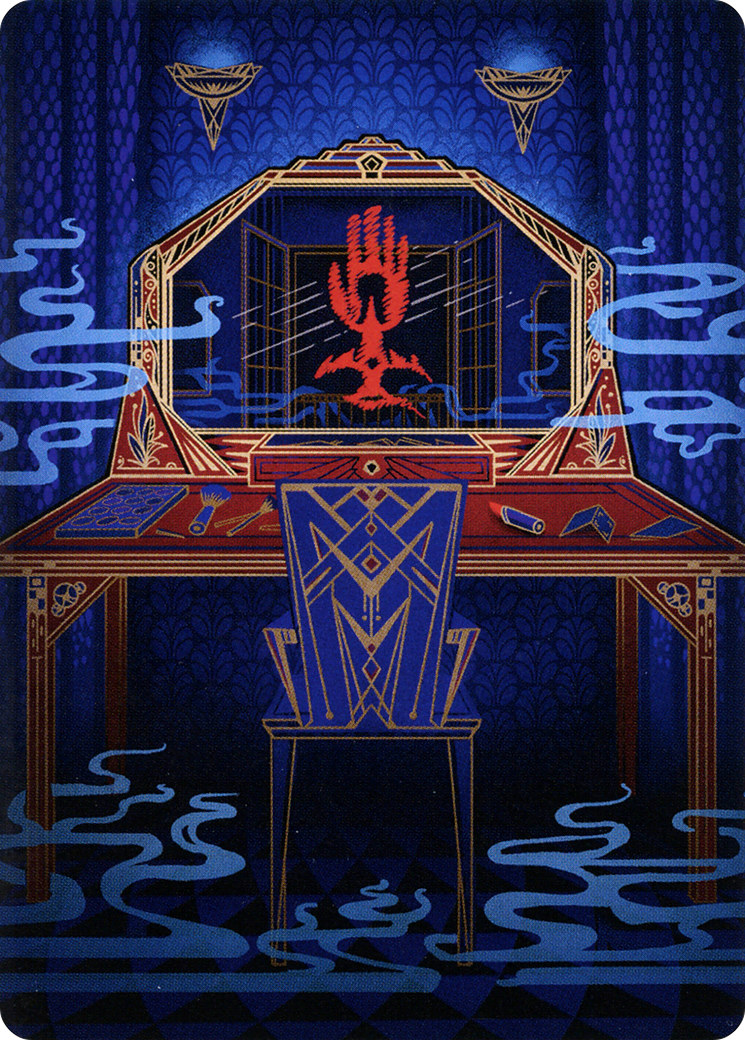 Obscura Charm // Obscura Charm  [New Capenna Art Series] (Borderless) Foil