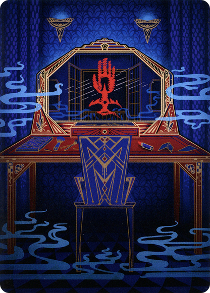 Obscura Charm // Obscura Charm  [New Capenna Art Series] (Borderless) Foil