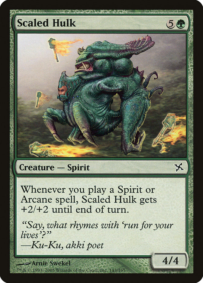 Scaled Hulk [Betrayers of Kamigawa] Foil