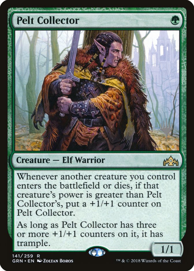 Pelt Collector (Promo Pack) [Guilds of Ravnica Promos] Foil