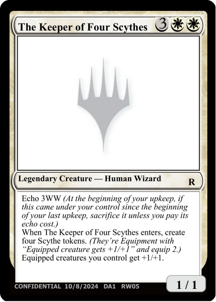 The Keeper of Four Scythes  [Unknown Event]