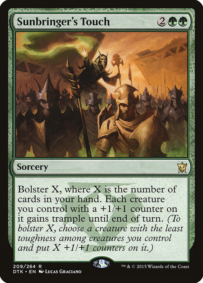 Sunbringer's Touch [Dragons of Tarkir] Foil