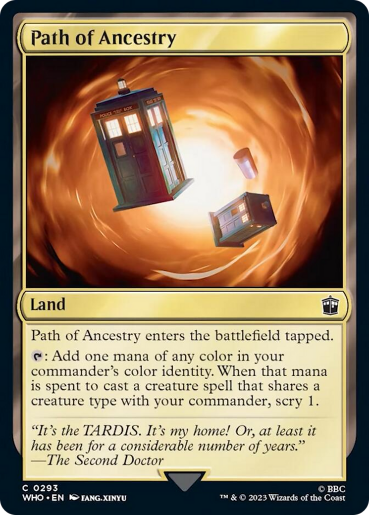 Path of Ancestry [Doctor Who] Foil