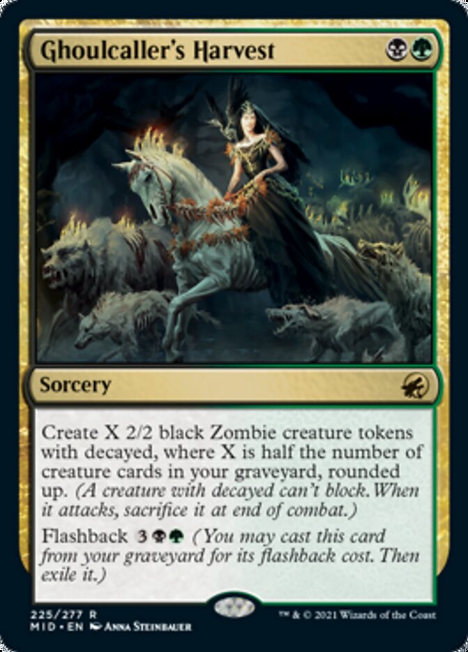 Ghoulcaller's Harvest [Innistrad: Midnight Hunt] Foil