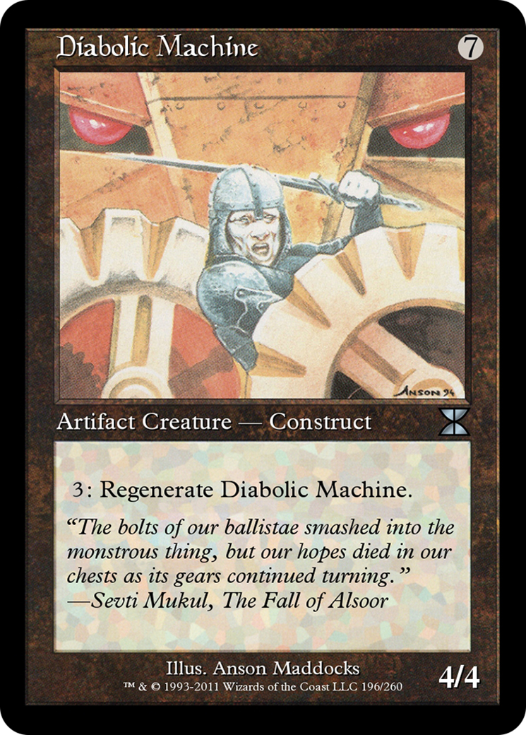 Diabolic Machine  [Masters Edition IV]