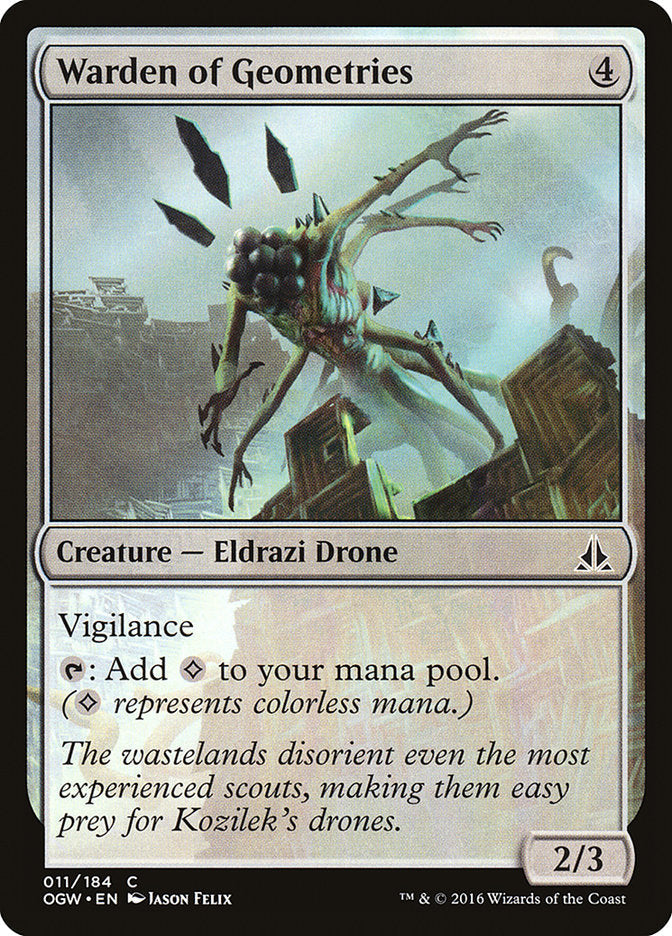 Warden of Geometries [Oath of the Gatewatch] Foil