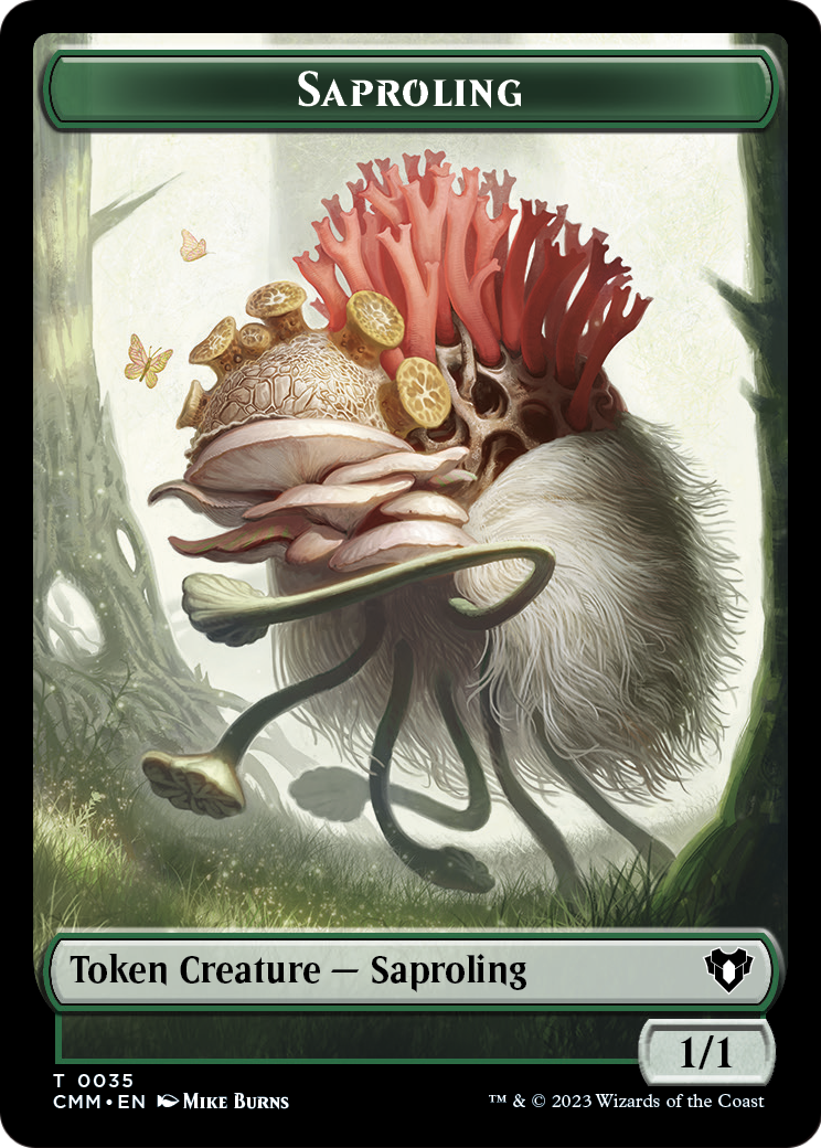 Saproling  [Commander Masters Tokens] Foil