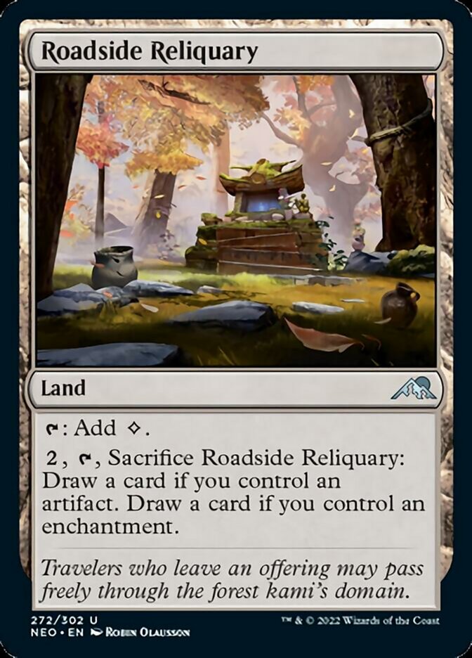 Roadside Reliquary [Kamigawa: Neon Dynasty] Foil -1