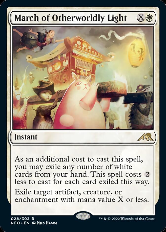 March of Otherworldly Light [Kamigawa: Neon Dynasty] Foil