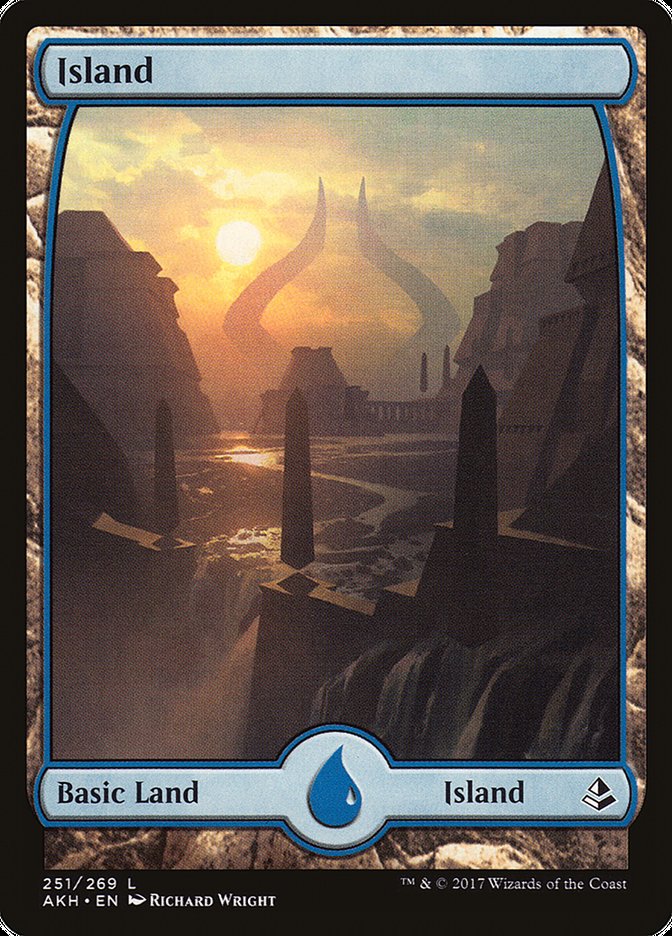 Island (251) [Amonkhet] Foil