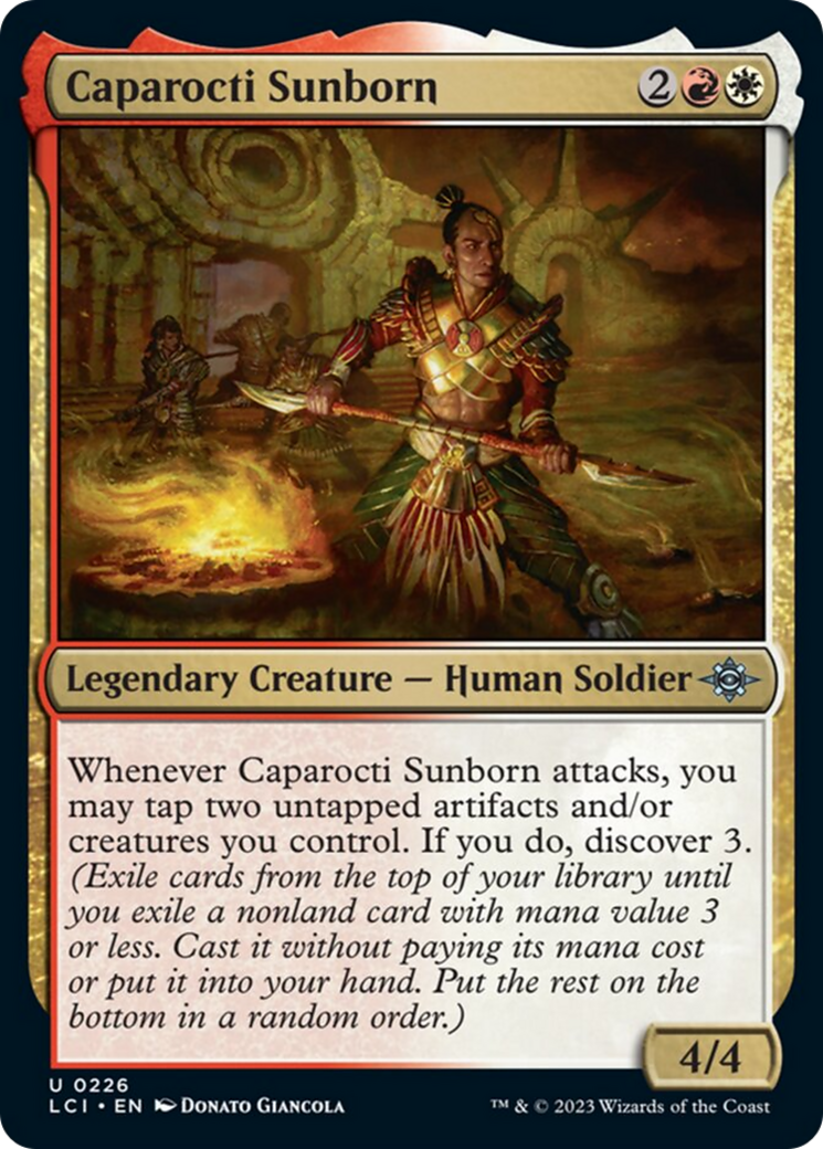 Caparocti Sunborn [The Lost Caverns of Ixalan] Foil