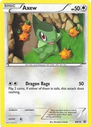 Axew (BW16) [Black & White: Black Star Promos] Holofoil