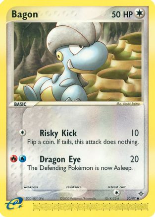 Bagon (50/97) [EX: Dragon] Reverse Holofoil