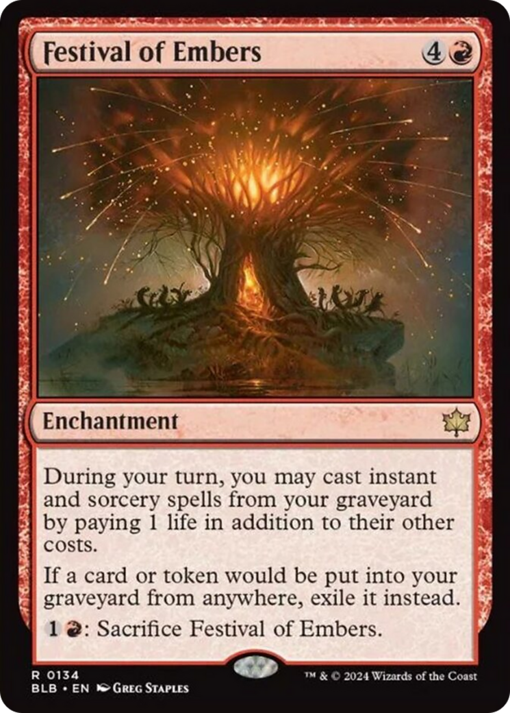 Festival of Embers [Bloomburrow] Foil
