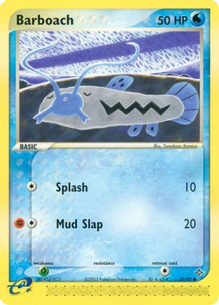 Barboach (51/97) [EX: Dragon] Reverse Holofoil