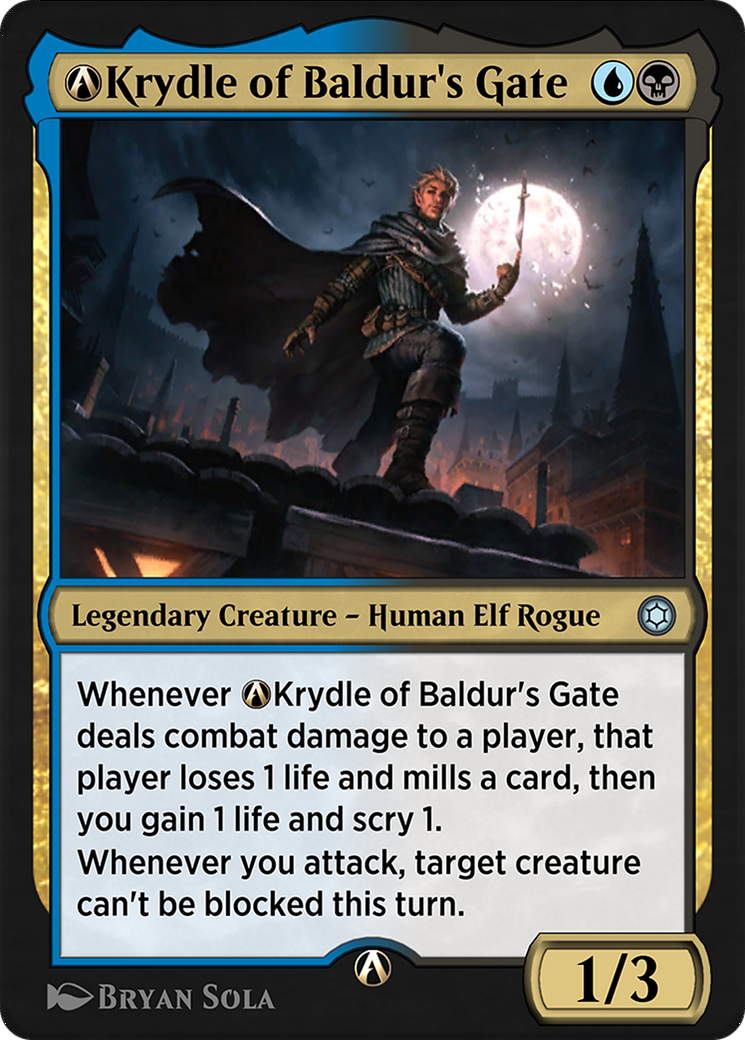 A-Krydle of Baldur's Gate  [Adventures in the Forgotten Realms]