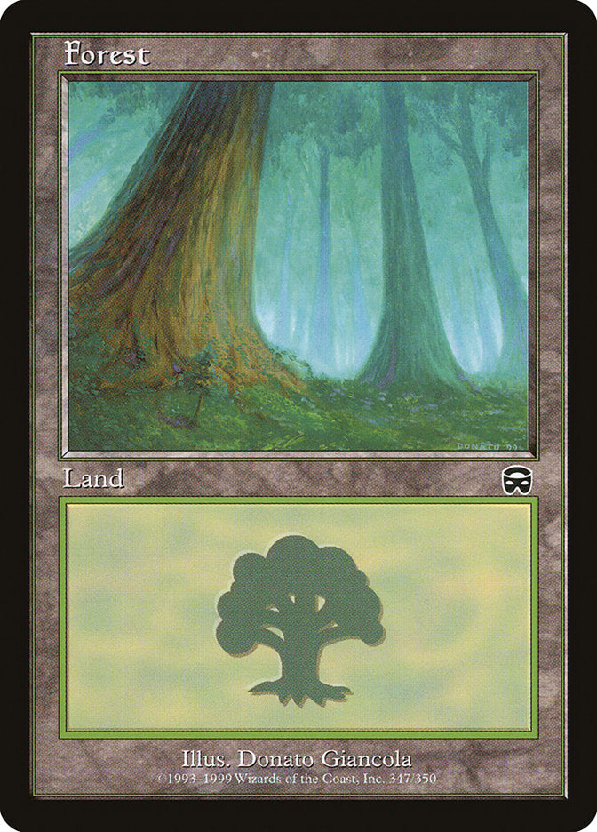 Forest (347) [Mercadian Masques] Foil