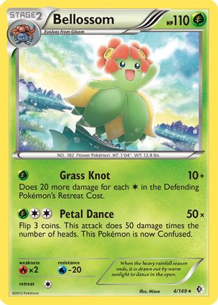 Bellossom (4/149) [Black & White: Boundaries Crossed] Reverse Holofoil