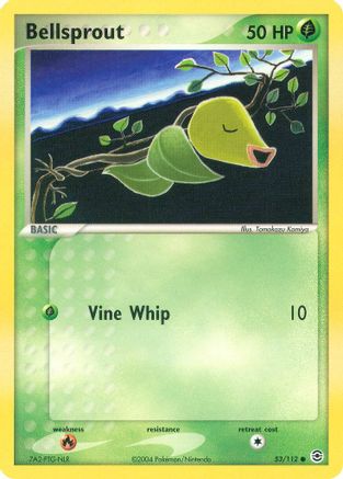 Bellsprout (53/112) [EX: FireRed & LeafGreen] Reverse Holofoil