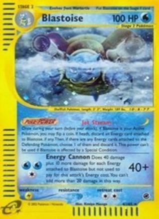 Blastoise (4/165) [Expedition: Base Set] Reverse Holofoil