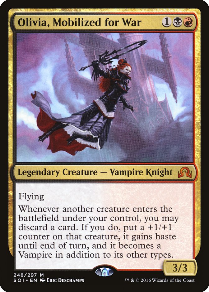 Olivia, Mobilized for War [Shadows over Innistrad] Foil