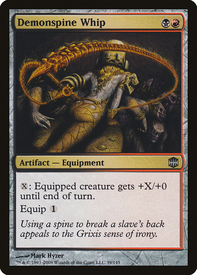 Demonspine Whip [Alara Reborn] Foil