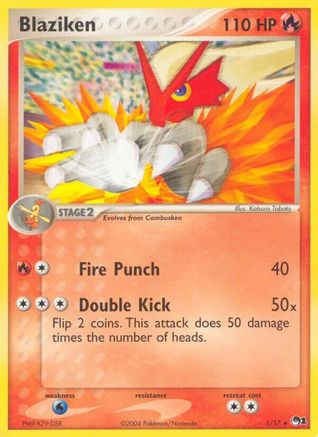 Blaziken (1/17) [POP Series 1] Holofoil