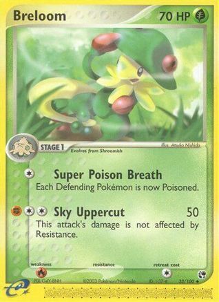 Breloom (33/100) [EX: Sandstorm] Reverse Holofoil