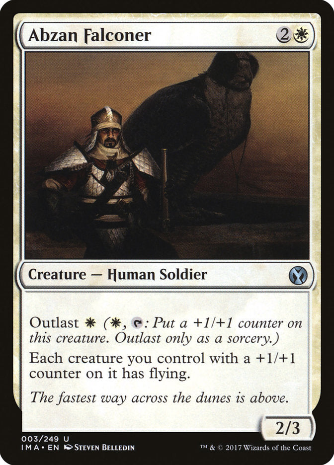 Abzan Falconer [Iconic Masters] Foil