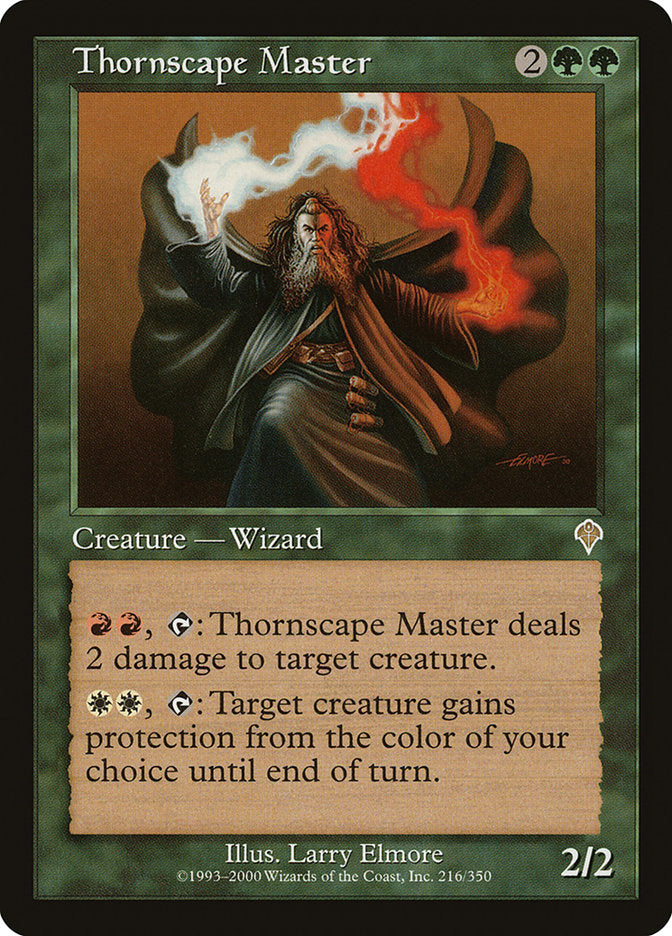 Thornscape Master [Invasion] Foil