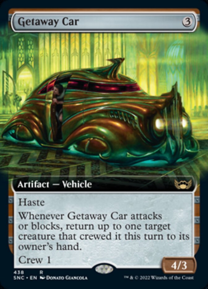 Getaway Car (Extended Art) [Streets of New Capenna] Foil