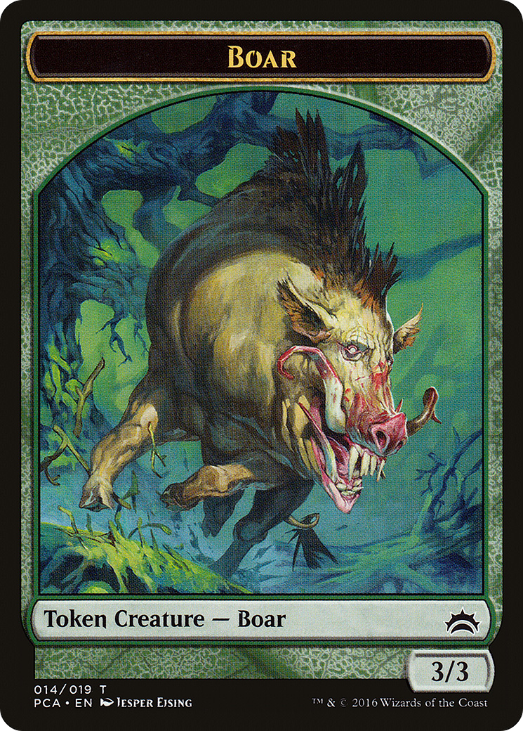 Boar  [Planechase Anthology Tokens]