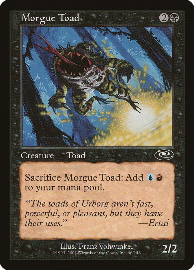 Morgue Toad [Planeshift] Foil
