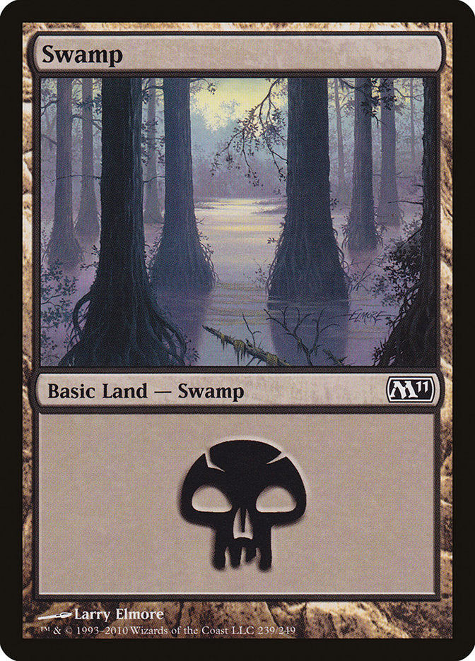 Swamp (239) [Magic 2011] Foil