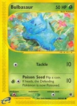 Bulbasaur (94/165) [Expedition: Base Set] Reverse Holofoil