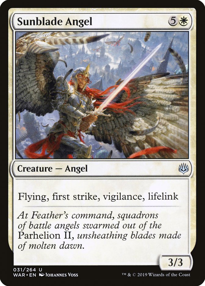 Sunblade Angel [War of the Spark] Foil