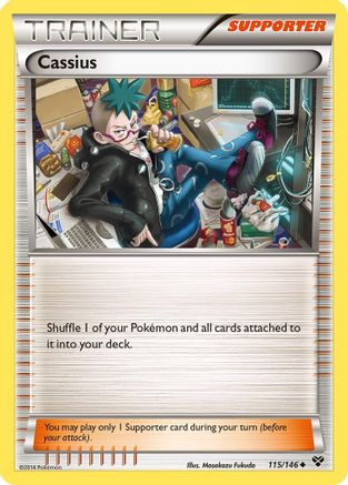 Cassius (115/146) [XY: Base Set] Reverse Holofoil