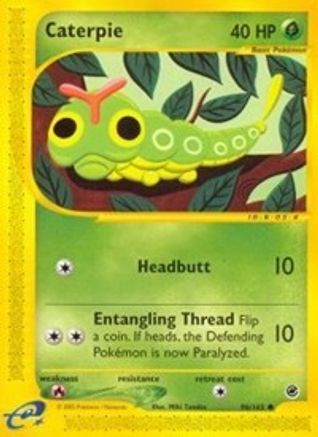 Caterpie (96/165) [Expedition: Base Set] Reverse Holofoil