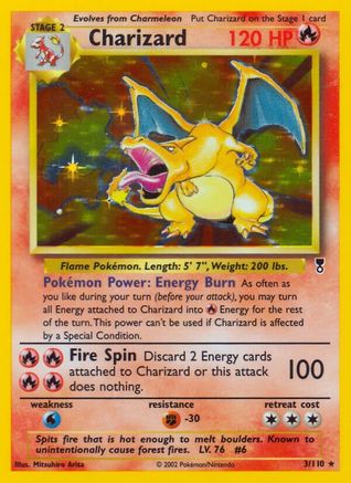 Charizard (3/110) [Legendary Collection] Reverse Holofoil