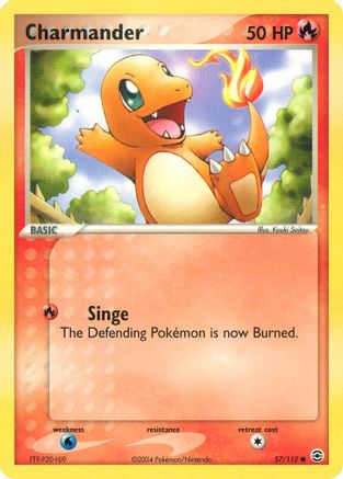 Charmander (57/112) [EX: FireRed & LeafGreen] Reverse Holofoil
