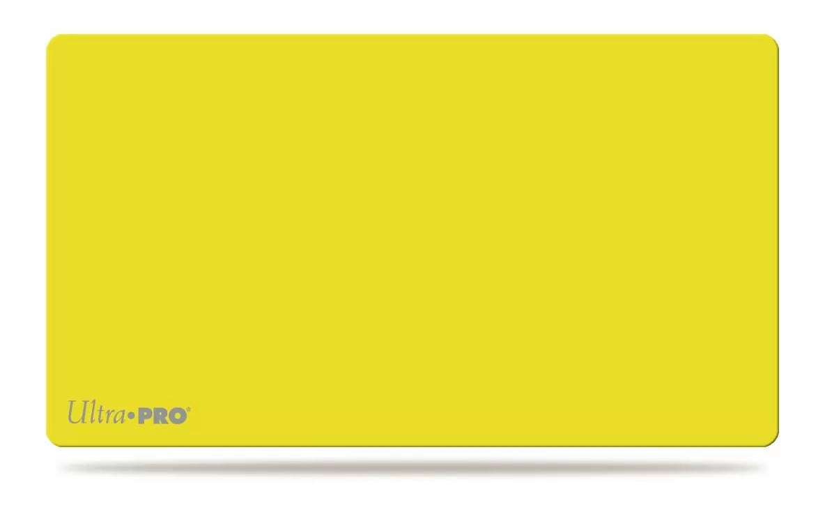 Ultra Pro: UP84232 Solid Lemon Yellow Playmat