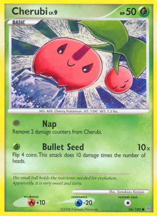 Cherubi (56/100) [Diamond & Pearl: Stormfront] Reverse Holofoil