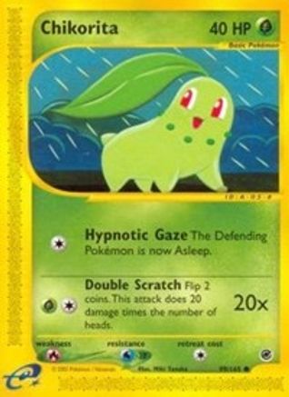 Chikorita (99/165) [Expedition: Base Set] Reverse Holofoil