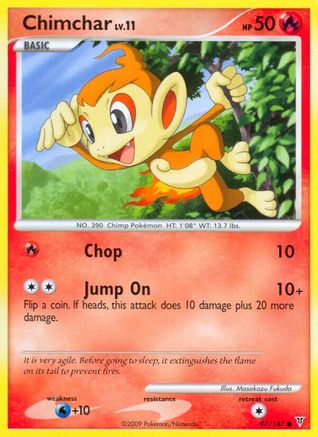 Chimchar (97/147) [Platinum: Supreme Victors] Reverse Holofoil