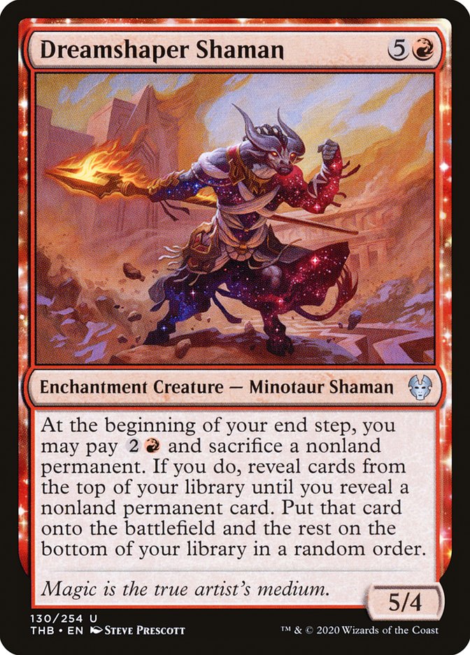 Dreamshaper Shaman [Theros Beyond Death] Foil