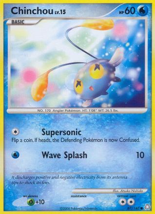 Chinchou (87/146) [Diamond & Pearl: Legends Awakened] Reverse Holofoil