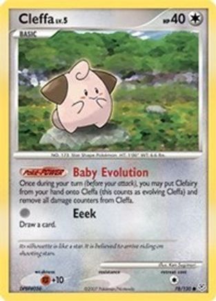 Cleffa (78/130) [Diamond & Pearl: Base Set] Reverse Holofoil